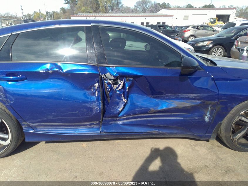 2021 HONDA ACCORD SEDAN SPORT - 1HGCV1F3XMA101148