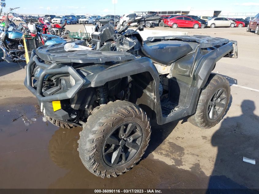 2022 CAN-AM OUTLANDER 650 XT 3JBLKAJ45NJ000695