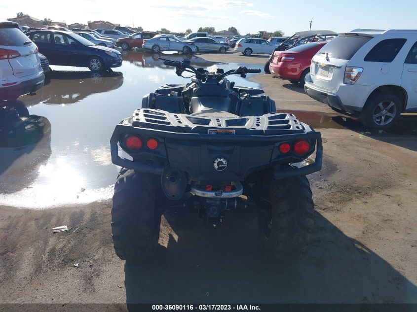 2022 CAN-AM OUTLANDER 650 XT 3JBLKAJ45NJ000695