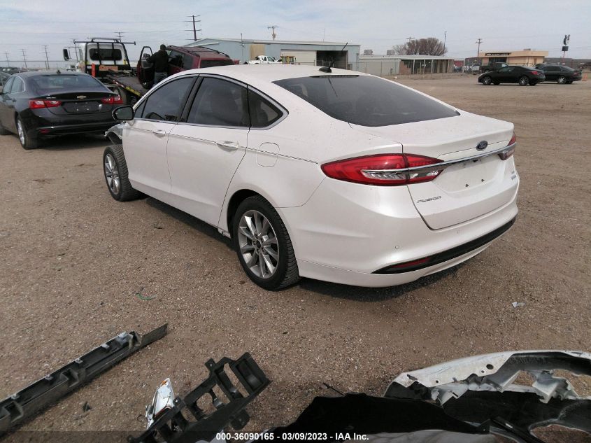 2017 FORD FUSION SE - 3FA6P0HD2HR335212