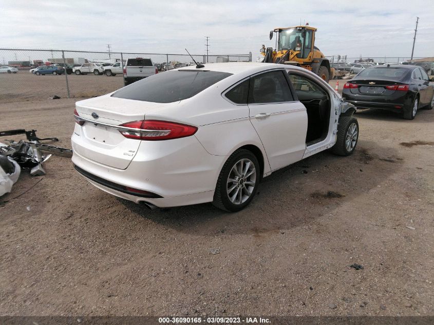 2017 FORD FUSION SE - 3FA6P0HD2HR335212