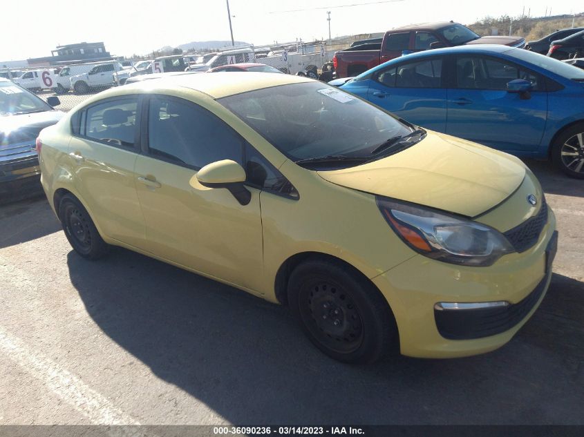 2016 KIA RIO LX - KNADM4A32G6666707