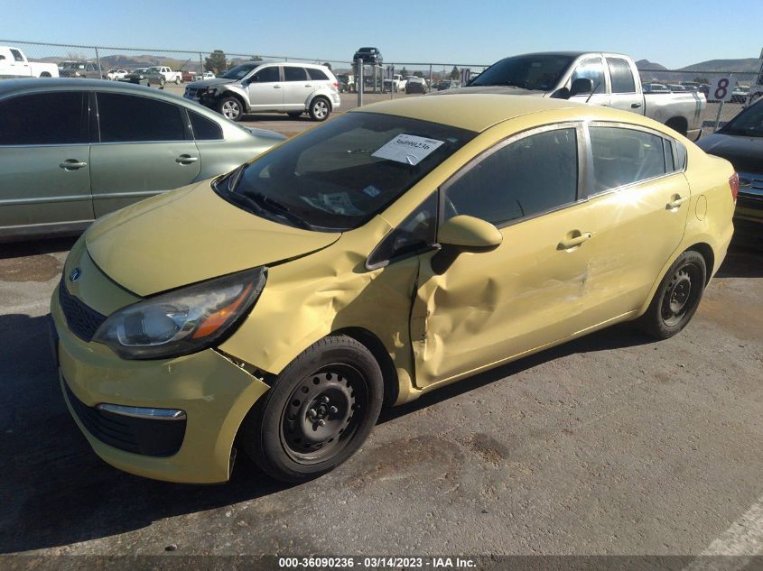 2016 KIA RIO LX - KNADM4A32G6666707