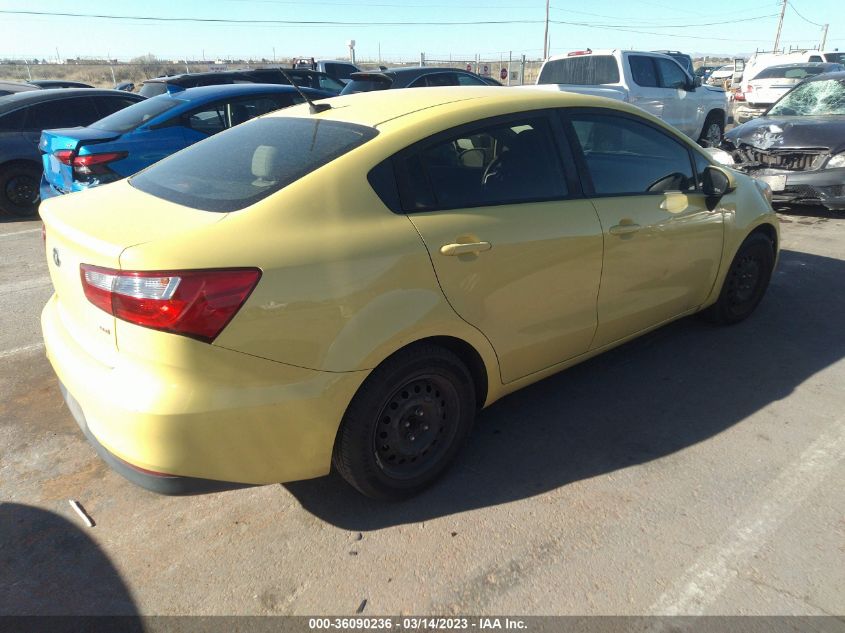 2016 KIA RIO LX - KNADM4A32G6666707