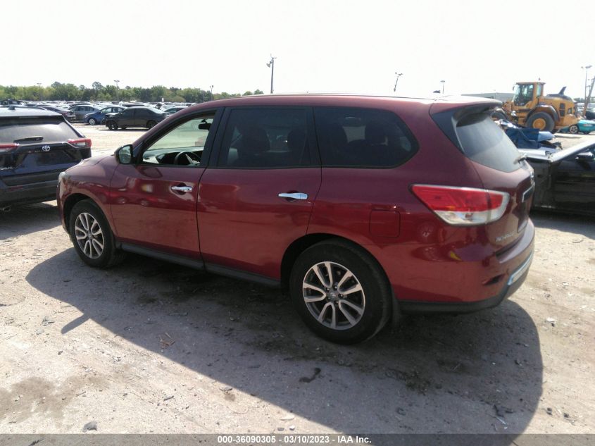 2014 NISSAN PATHFINDER S 5N1AR2MN7EC682842