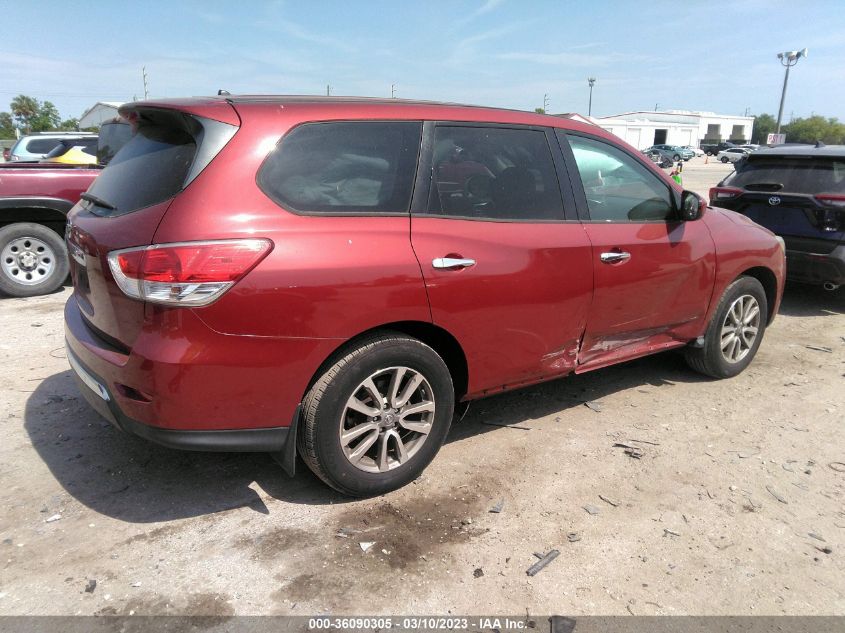 2014 NISSAN PATHFINDER S 5N1AR2MN7EC682842