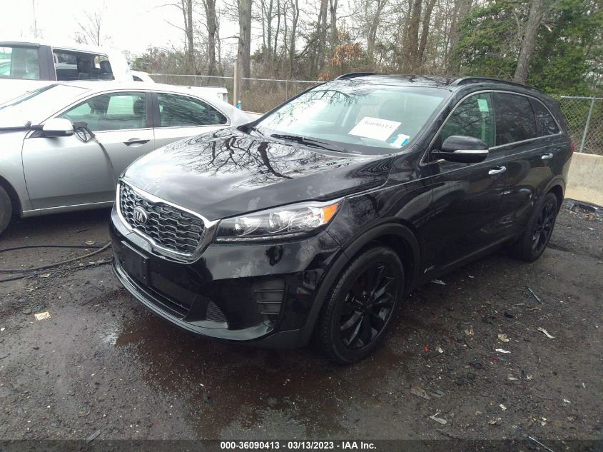 2019 KIA SORENTO S V6 - 5XYPGDA56KG588141