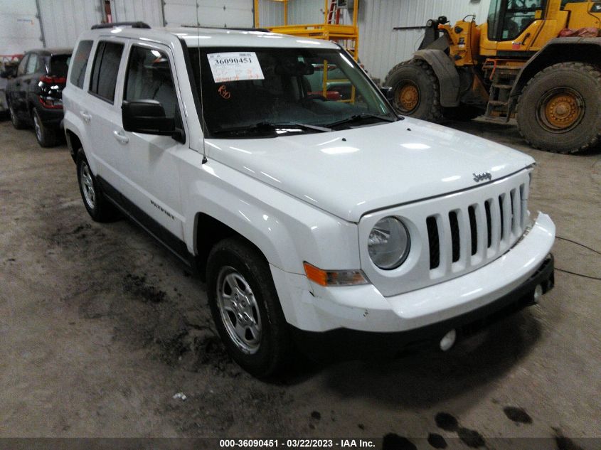 2016 JEEP PATRIOT SPORT - 1C4NJPBB7GD763856