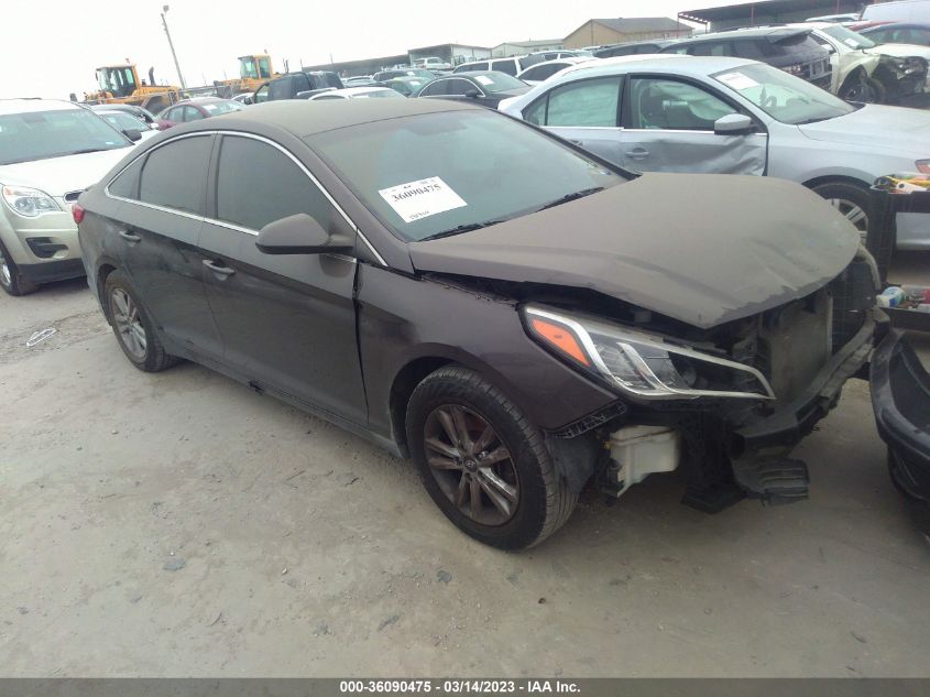 2016 HYUNDAI SONATA 2.4L - 5NPE24AF9GH400792