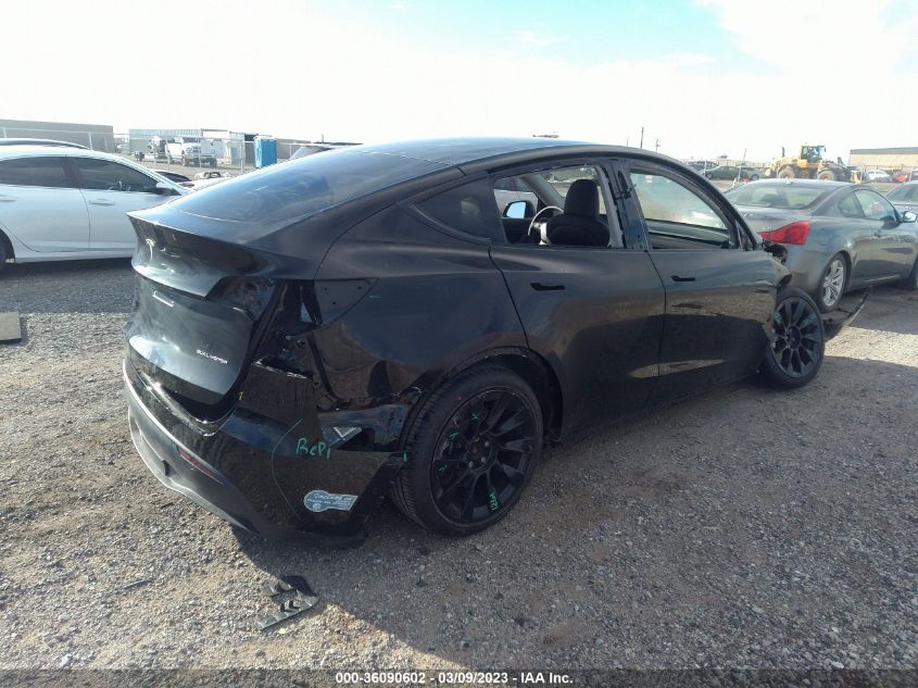 2021 TESLA MODEL Y LONG RANGE - 5YJYGDEE6MF206568