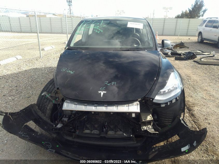 2021 TESLA MODEL Y LONG RANGE - 5YJYGDEE6MF206568