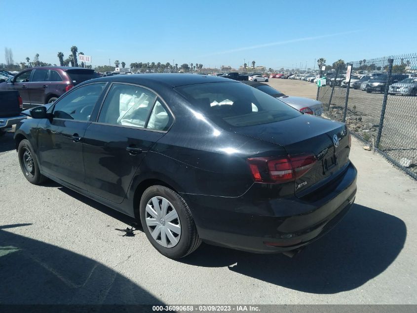 2016 VOLKSWAGEN JETTA SEDAN 1.4T S - 3VW267AJ1GM379263