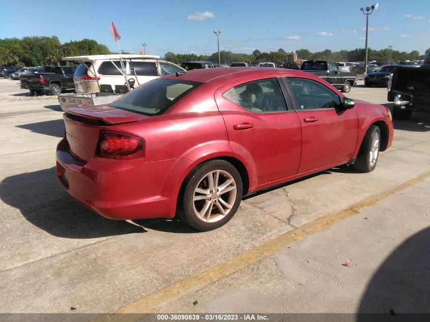 2013 DODGE AVENGER SE V6 - 1C3CDZAG0DN581496