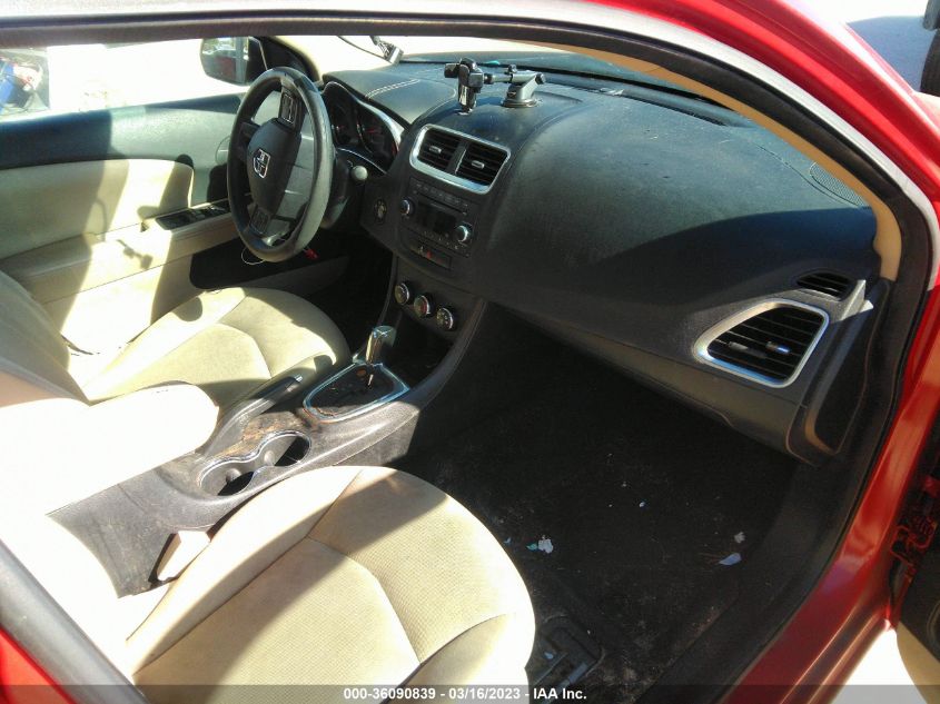 2013 DODGE AVENGER SE V6 - 1C3CDZAG0DN581496
