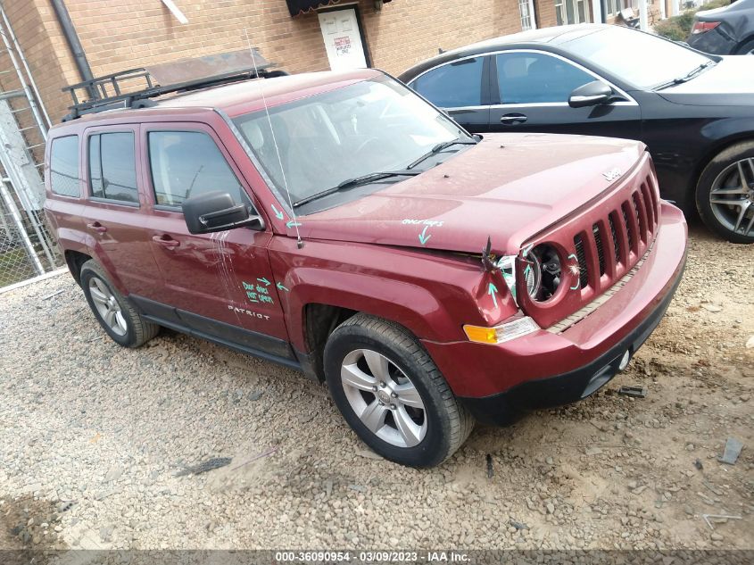 2015 JEEP PATRIOT LATITUDE - 1C4NJPFA0FD296781