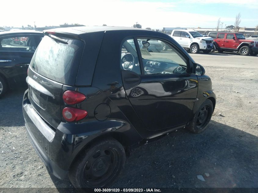 2015 SMART FORTWO PASSION/PURE WMEEJ3BA1FK801139