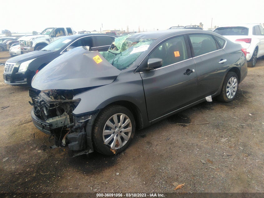 VIN 3N1AB7AP5HL702058 2017 NISSAN SENTRA SV