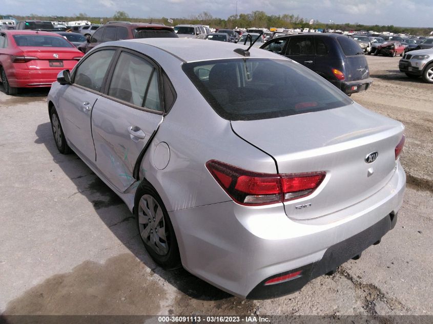 2020 KIA RIO S - 3KPA24AD6LE278999