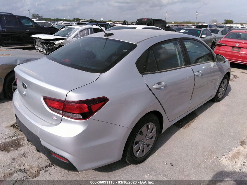 2020 KIA RIO S - 3KPA24AD6LE278999