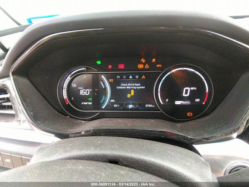 2022 KIA NIRO EV EX KNDCC3LG1N5135819