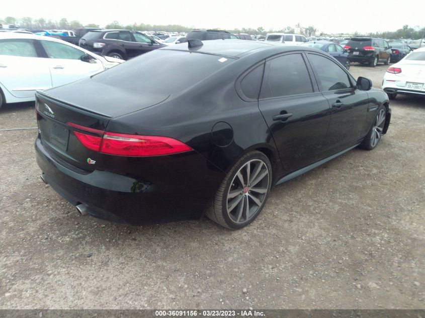 2017 JAGUAR XF S - SAJBG4BV6HCY30837