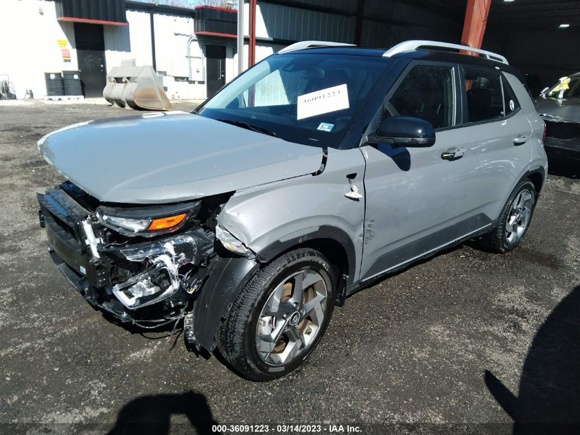 2022 HYUNDAI VENUE LIMITED - KMHRC8A34NU180939