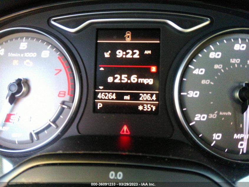 2016 AUDI S3 PRESTIGE - WAUF1GFF5G1008057