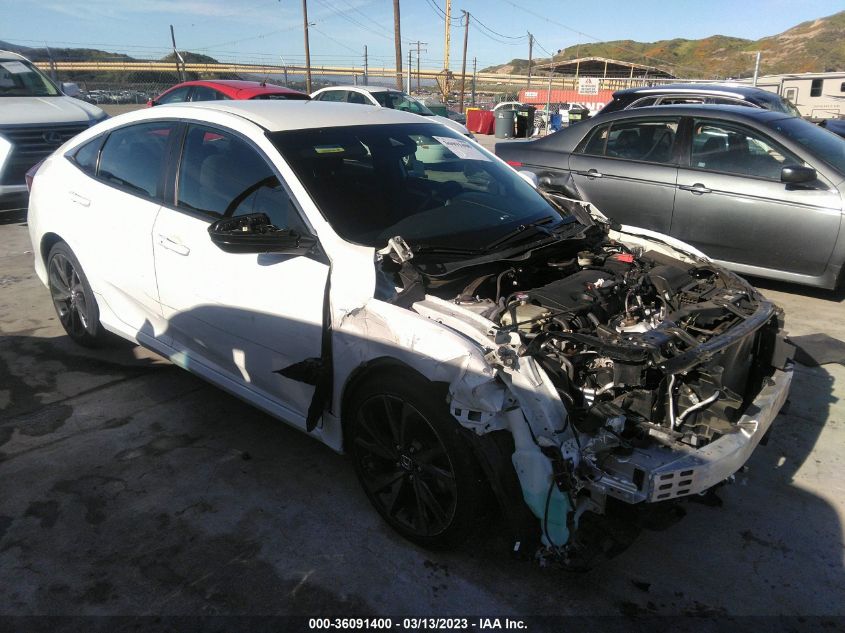 2019 HONDA CIVIC SEDAN SPORT - 2HGFC2F80KH521908