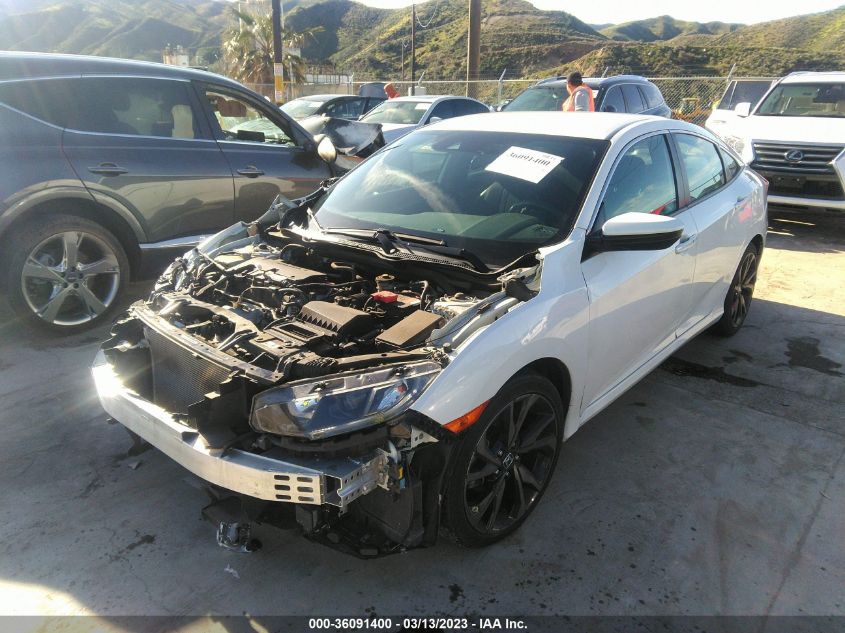 2019 HONDA CIVIC SEDAN SPORT - 2HGFC2F80KH521908