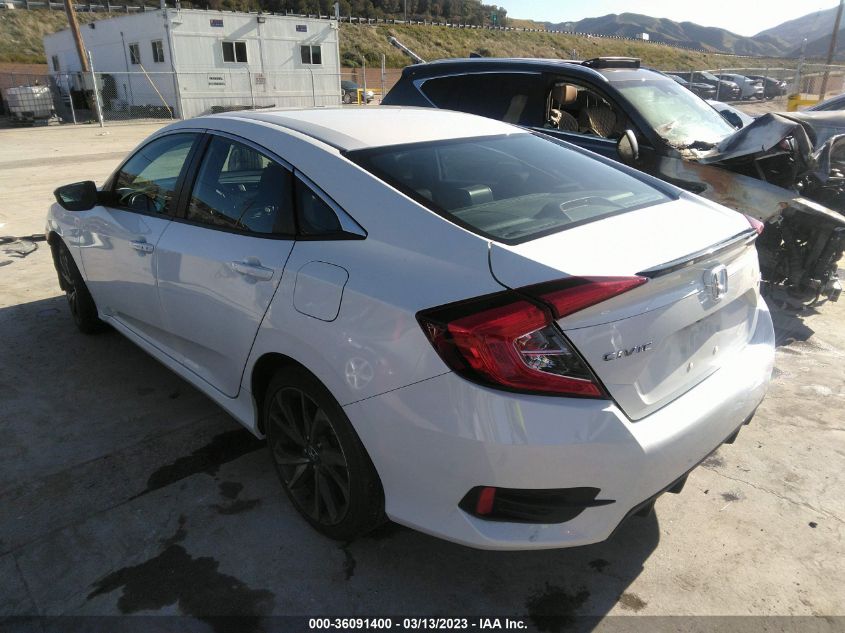 2019 HONDA CIVIC SEDAN SPORT - 2HGFC2F80KH521908