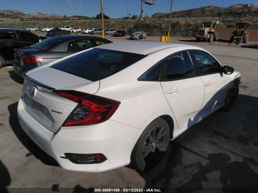 2019 HONDA CIVIC SEDAN SPORT - 2HGFC2F80KH521908