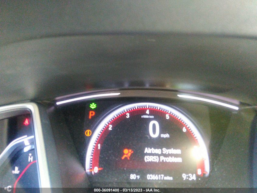 2019 HONDA CIVIC SEDAN SPORT - 2HGFC2F80KH521908