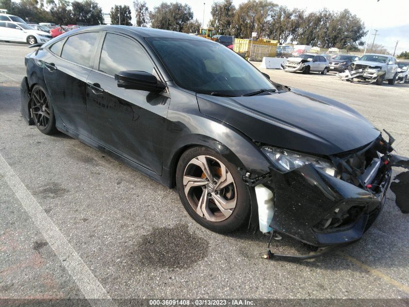 2018 HONDA CIVIC SEDAN EX-T - JHMFC1F3XJX012785