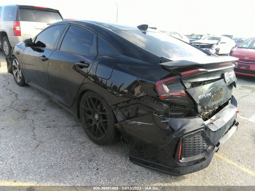 2018 HONDA CIVIC SEDAN EX-T - JHMFC1F3XJX012785