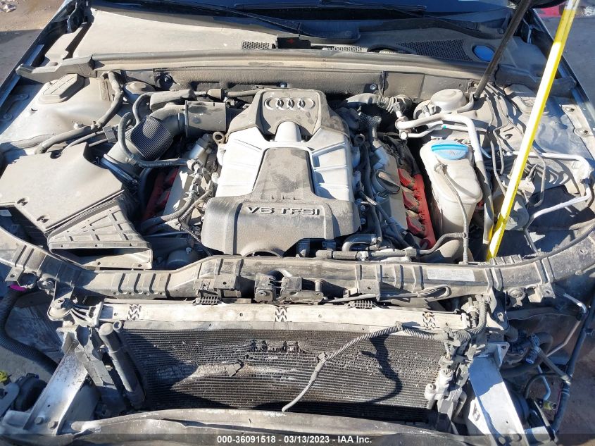 2013 AUDI S4 PREMIUM PLUS - WAUBGAFL3DA242273