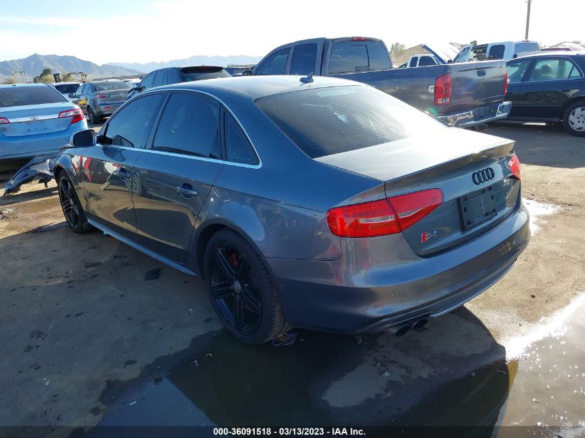 2013 AUDI S4 PREMIUM PLUS - WAUBGAFL3DA242273