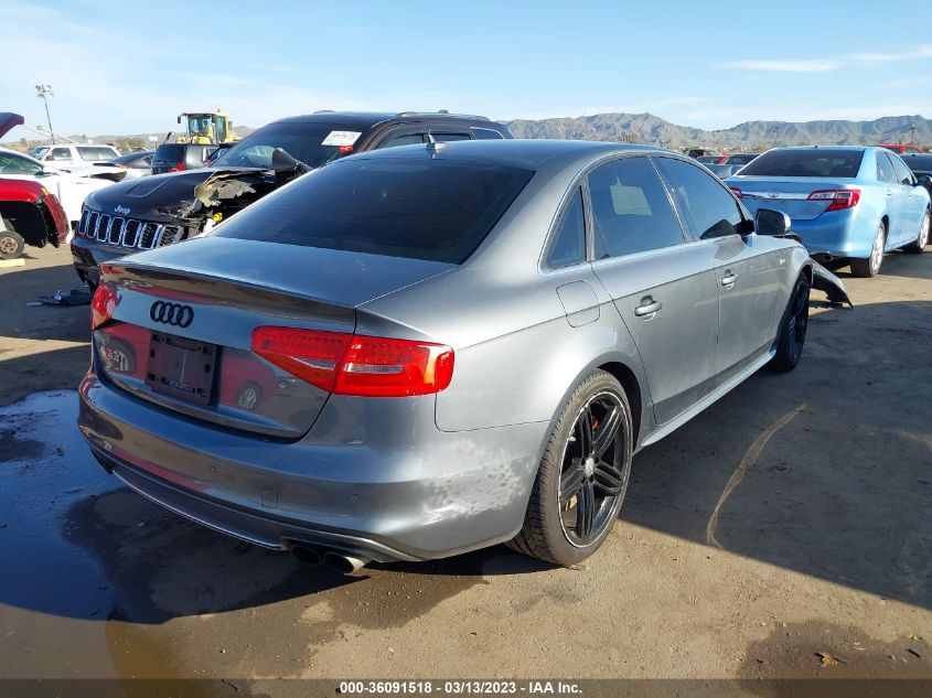 2013 AUDI S4 PREMIUM PLUS - WAUBGAFL3DA242273