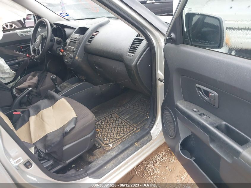 2013 KIA SOUL BASE - KNDJT2A56D7569014
