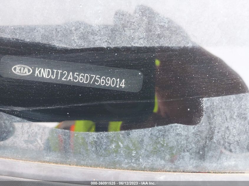 2013 KIA SOUL BASE - KNDJT2A56D7569014