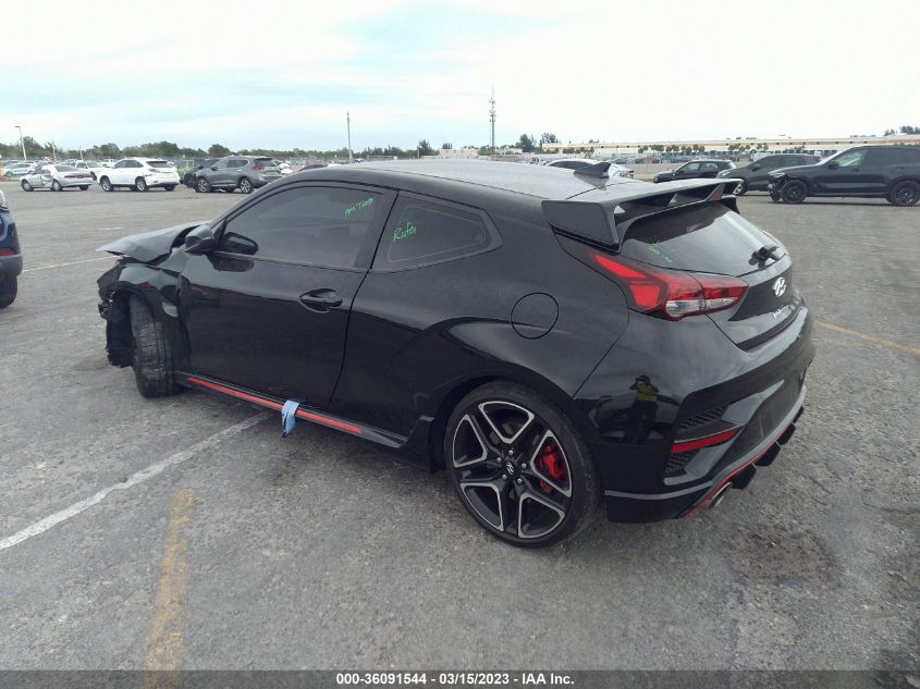 2022 HYUNDAI VELOSTER N KMHT36AH1NU011466