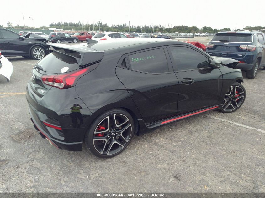 2022 HYUNDAI VELOSTER N KMHT36AH1NU011466