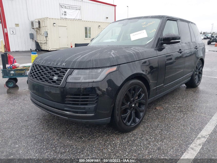 VIN SALGR2RV4KA550659 2019 LAND ROVER RANGE ROVER
