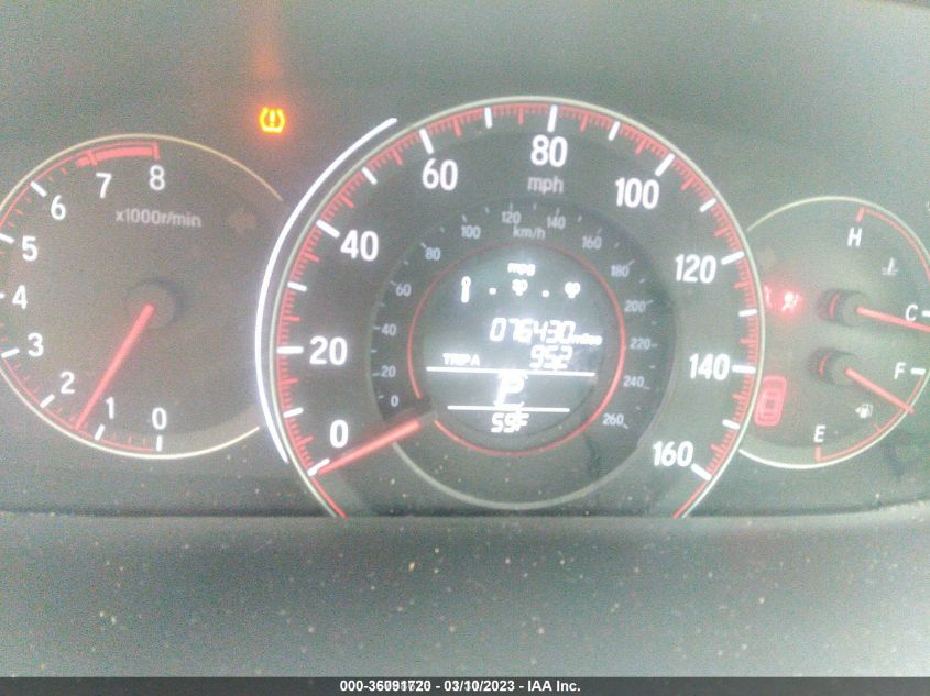 2017 HONDA ACCORD SEDAN SPORT - 1HGCR2F54HA297007