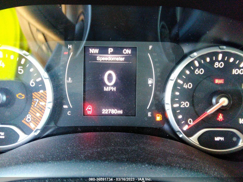 VIN ZACNJBAB9KPK51267 2019 JEEP RENEGADE SPORT