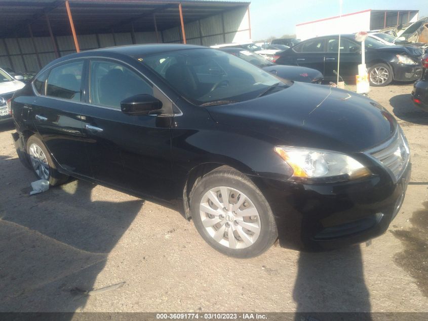 2015 NISSAN SENTRA S - 3N1AB7AP6FY230825