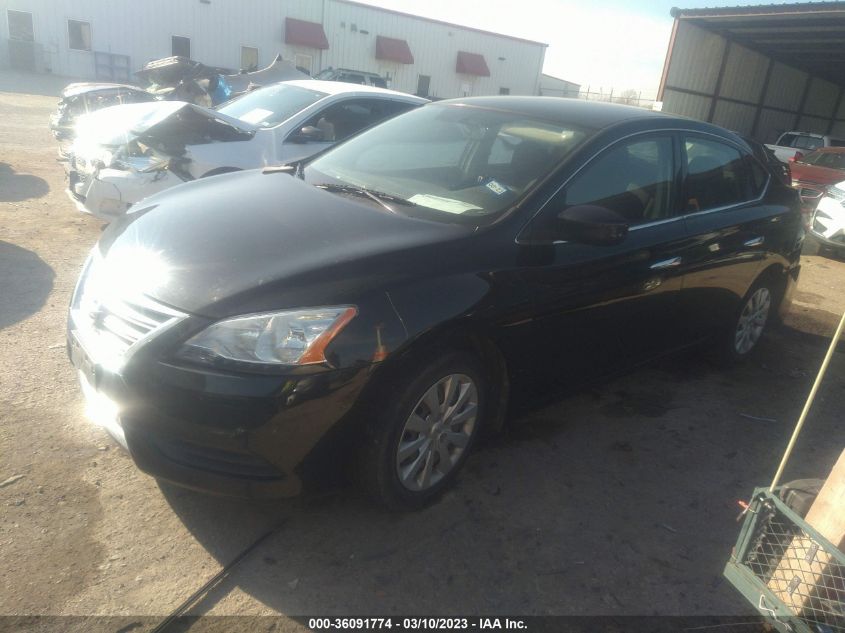 2015 NISSAN SENTRA S - 3N1AB7AP6FY230825