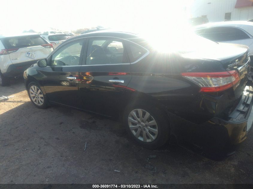 2015 NISSAN SENTRA S - 3N1AB7AP6FY230825