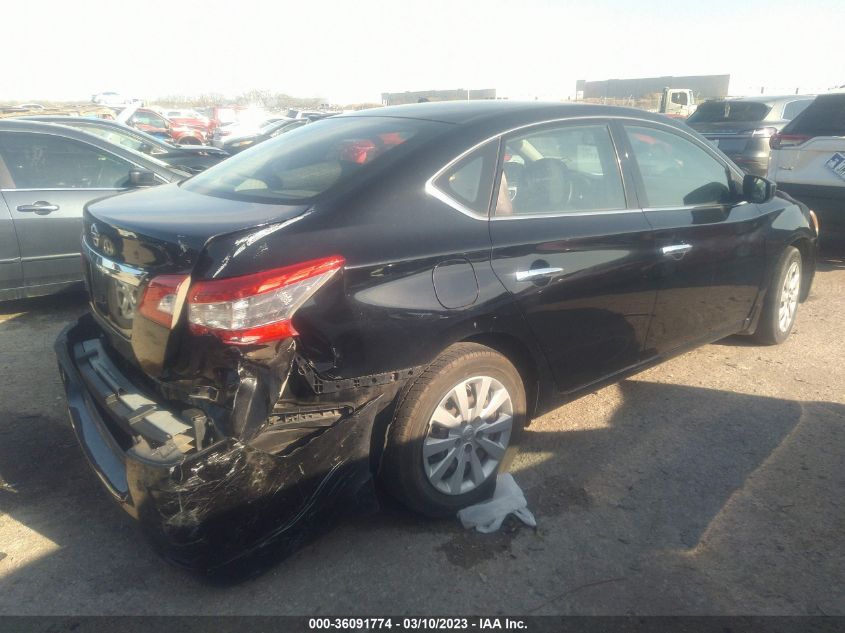 2015 NISSAN SENTRA S - 3N1AB7AP6FY230825