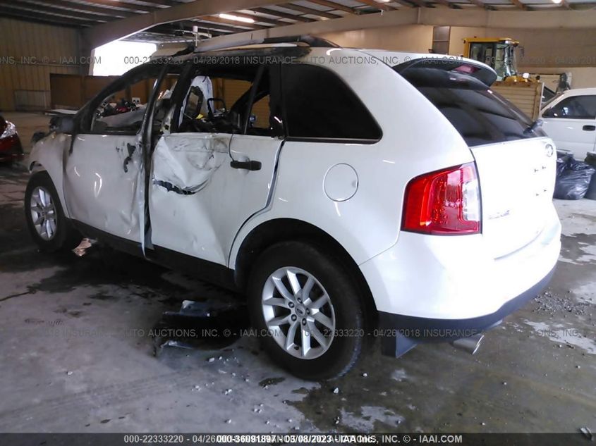 2013 FORD EDGE SE 2FMDK3GCXDBA88908