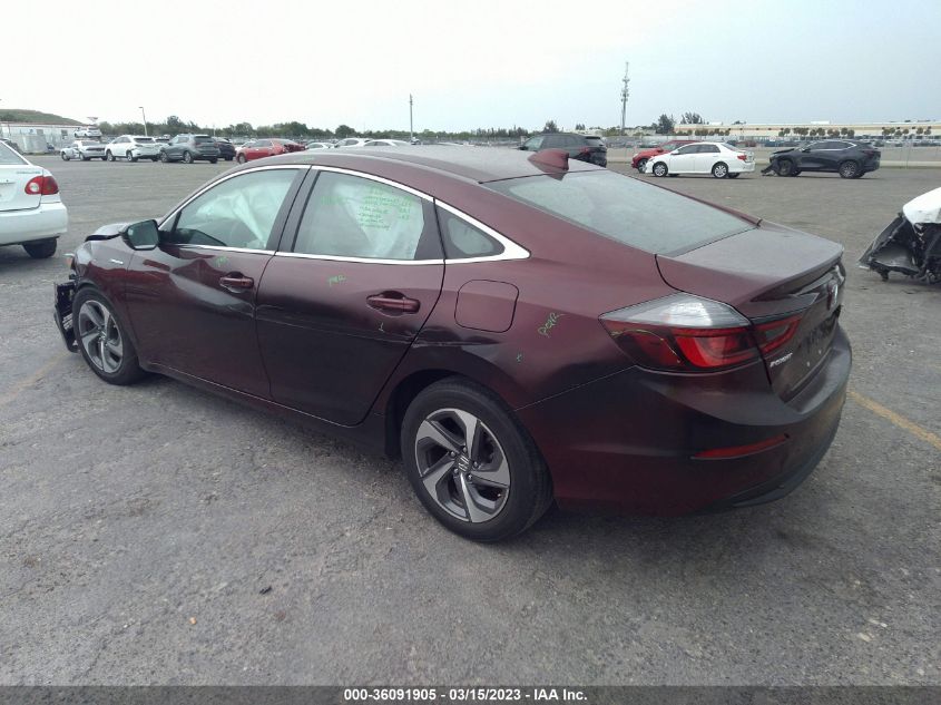 2019 HONDA INSIGHT LX 19XZE4F17KE008879